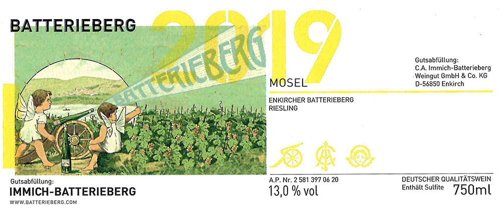 Enkircher Batterieberg Riesling 2019